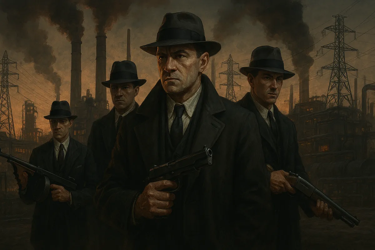 MafiaKill energy factory producing fuel for gang warfare