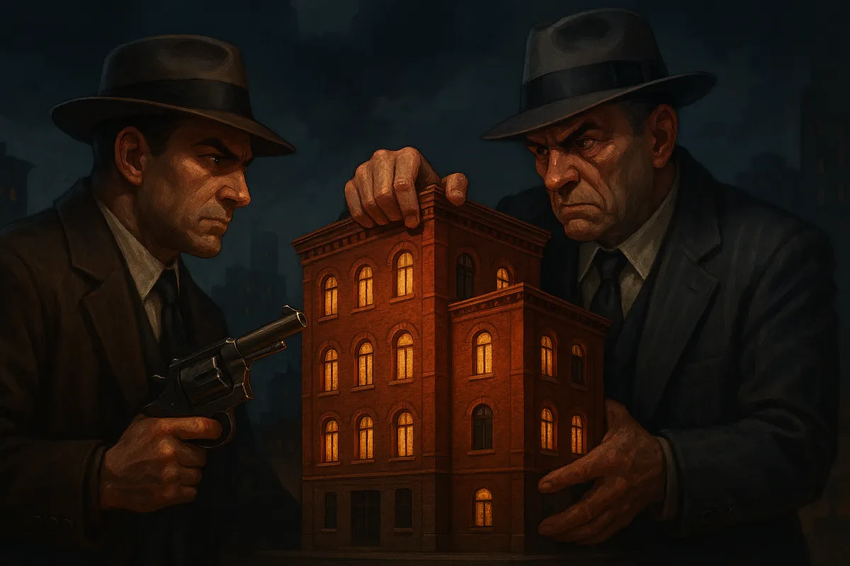 MafiaKill territory map showing controlled buildings across countries